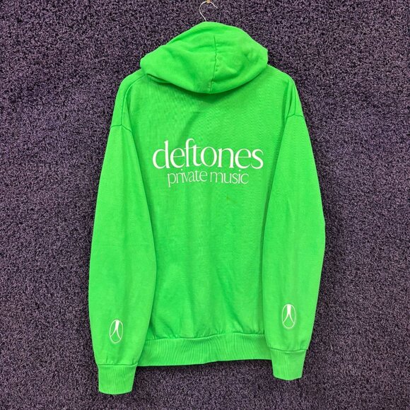 Deftones Private Music Album Snake Art Metal Band Hoodie XL - Picture 3 of 5
